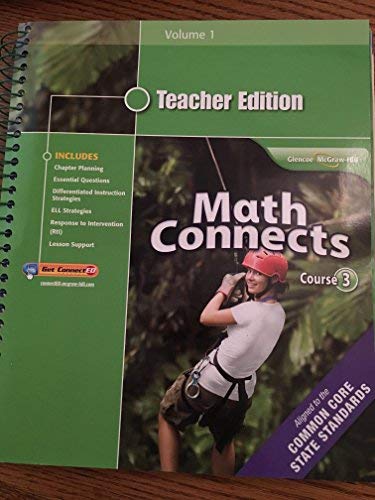Book Math Connects, Course 3, Teacher Edition, Volume 1 free