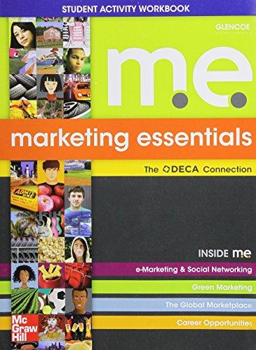 Book Glencoe Marketing Essentials Student Activity Workbook free