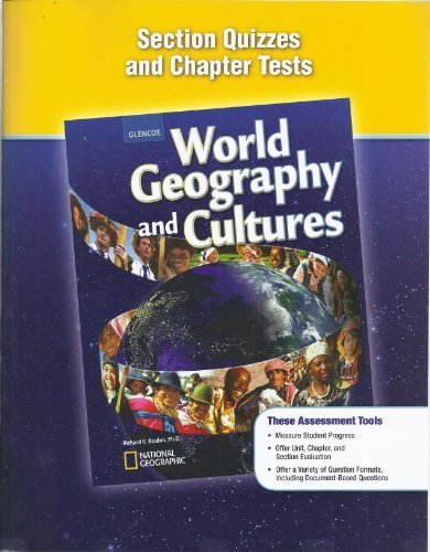 Book Section Quizzes and Chapter Tests (World Geograqphy and Cultures) by Glencoe (2009-05-03) free