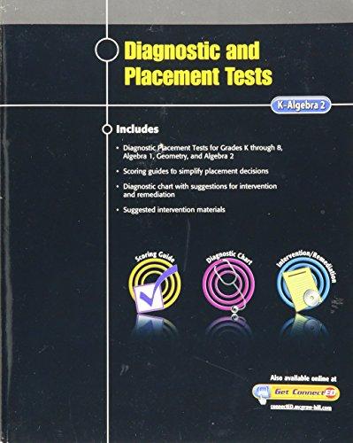 Book Diagnostic and Placement Tests, K-Algebra 2, (Mathematics Assessment) free
