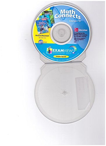 Book Math Connects Course 1 / 2 / 3 Examview Assessment Suite CD-ROM free