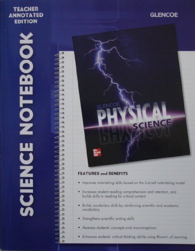 Book Glencoe Science Notebook free