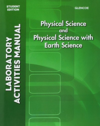 Book Physical Science, Laboratory Activities Manual, Student Edition free