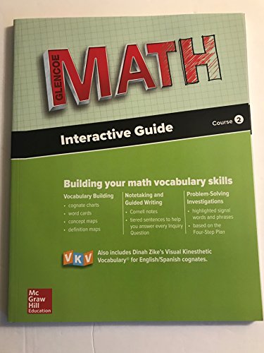 Book Glencoe Math Interactive Guide Course 2 free