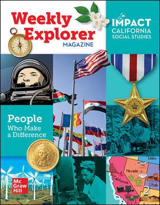 Book IMPACT: California, Grade 2, Weekly Explorer Magazine, People Who Make a Difference CALIFORNIA EDITION free