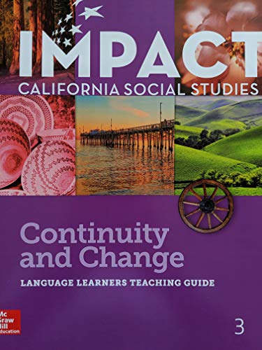 Book Impact California Social Studies Continuity and Change Language Learners Teaching Guide Grade 3 free