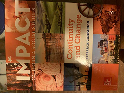 Book Impact California Social Studies Continuity and Change Research Companion free