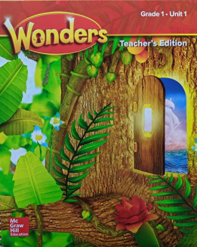Book Wonders Teacher's Edition, Grade 1 Unit 1, Pub Year 2020, 9780079016652, 0079016650 free