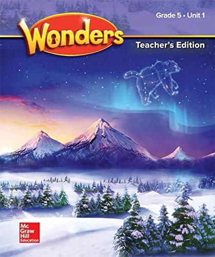 Book Wonders Teacher's Edition Unit 1 Grade 5 (ELEMENTARY CORE READING) free