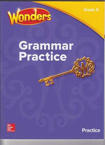 Book Wonders Grammar Practice Grade 5 free