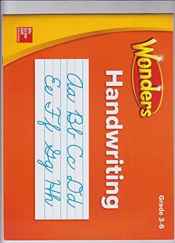 Book Wonders Handwriting Grades 3-6 free