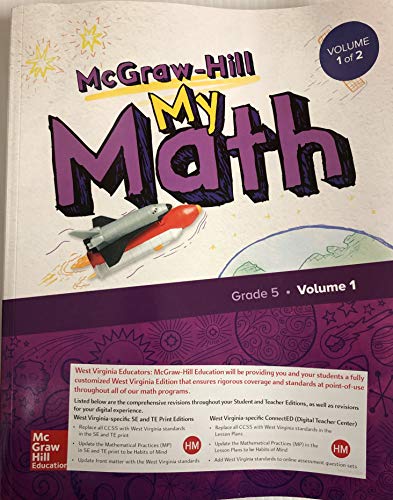 Book McGraw-Hill My Math Grade 5 Volume 1 free