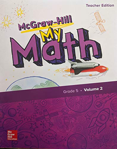 Book My Math Teacher Edition Grade 5 Volume 2, 9780079057785, 0079057780 free