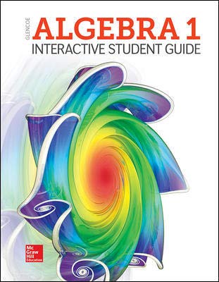 Book Algebra 1 2018, Interactive Student Guide, 9780079061751, 0079061753 free