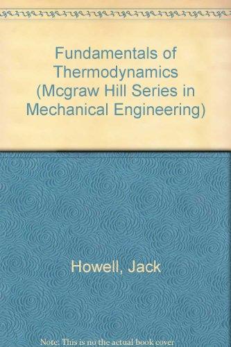 Book Fundamentals of Engineering Thermodynamics/Book and Disk (MCGRAW HILL SERIES IN MECHANICAL ENGINEERING) free