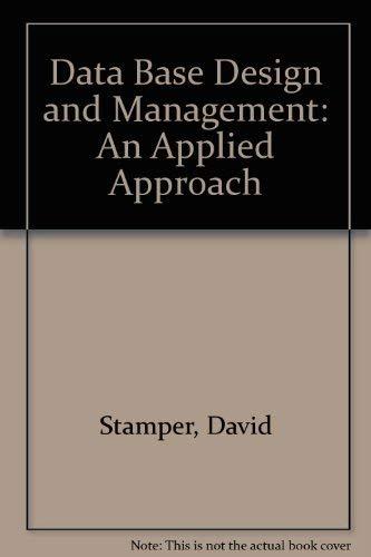 Book Database Design and Management: An Applied Approach/Book and Disc free