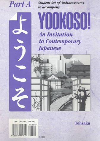 Book Sold Student Audiocassettes Part A To Accompany Yookoso! free