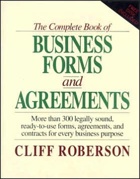 Book The Complete Book of Business Forms and Agreements, Book and 3.5" Disk Set free