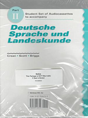 Book Student Audiocassettes Part 2 to Accompany Deutsche Sprache Und Landeskunde free