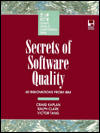 Book Secrets of Software Quality: 40 Innovations from IBM/Book and Disk (McGraw-Hill Systems Design & Implementation) free