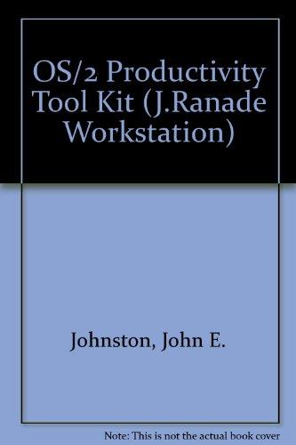 Book Os/2 And Warp Productivity Tool Kit (j.ranade Workstation) free