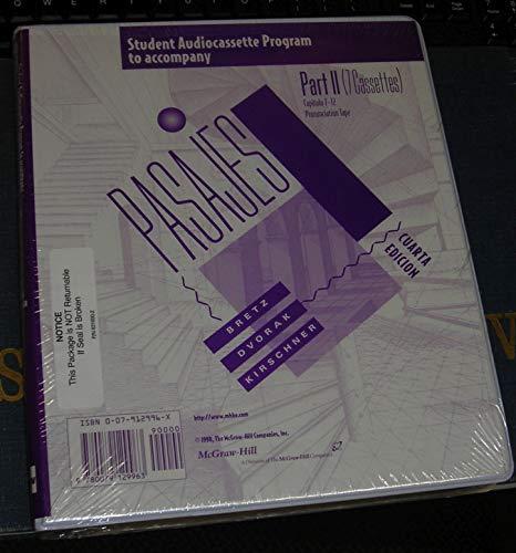 Book Student Audio Cassette Program (Part B) to accompany Pasajes: Lengua free