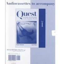 Book Audio Cassettes To Accompany Quest: Learning And Speaking In The Academic World, Book 1 free