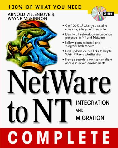 Book NetWare to Windows NT Complete: Integration and Migration free