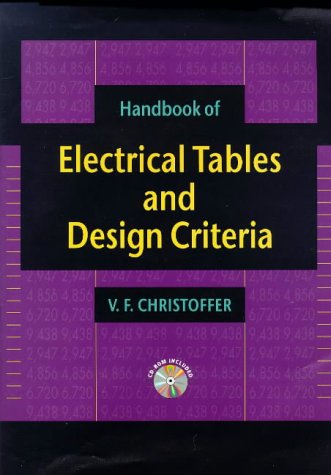 Book Handbook of Electrical Tables and Design Criteria free