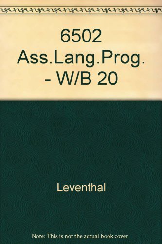 Book 6502 Ass.lang.prog. - W/b 20 free