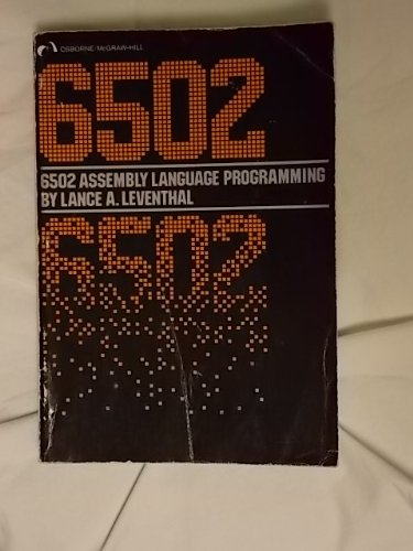 Book 6502 Assembly Language Subroutnes free