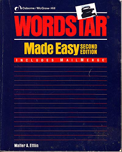 Book Wordstar Made Easy free