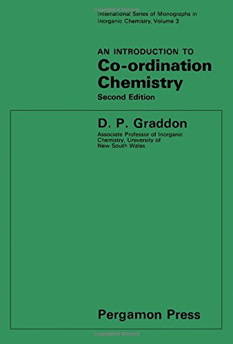Book An introduction to co-ordination chemistry (International series of monographs in inorganic chemistry, vol.3) free