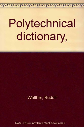 Book Polytechnical dictionary, free Book Polytechnical dictionary, free