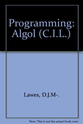 Book Programming - Algol free