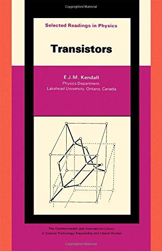 Book Transistors, (The Commonwealth and international library. Selected readings in physics) free