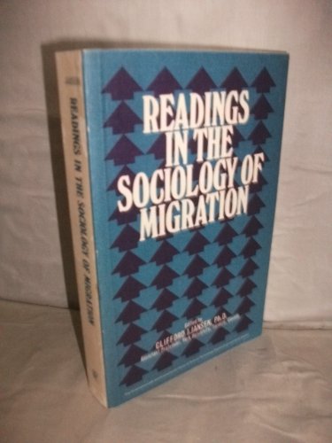 Book Readings In The Sociology Of Migration (c.i.l.) free