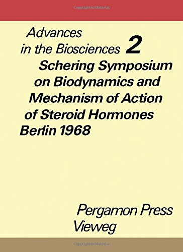 Book Schering Symposium On Biodynamics And Mechanism Of Action Of Steroid Hormones, Berlin 1968 free