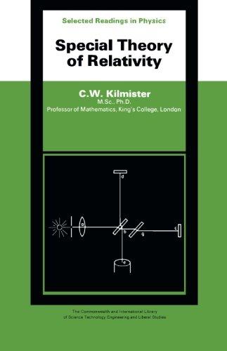 Book Special Theory of Relativity: The Commonwealth and International Library: Selected Readings in Physics free