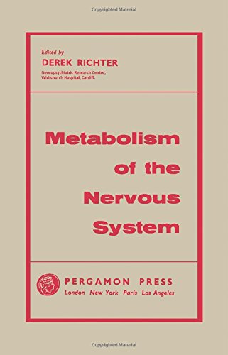 Book Metabolism of the Nervous System. free