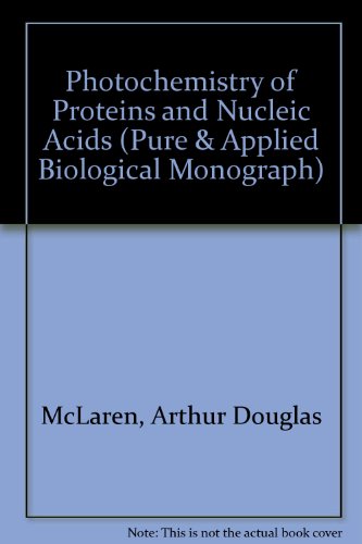 Book Photochemistry of Proteins and Nucleic Acids free