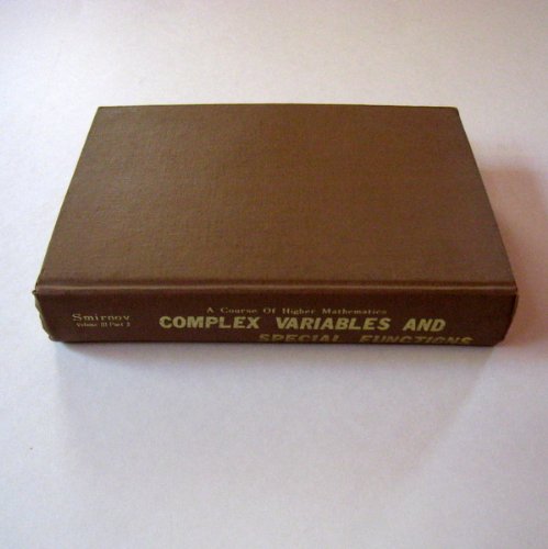 Book Complex Variables, Special Functions (Course of Higher Mathematics, Vol. 3, Part 2) free