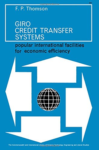 Book Giro credit transfer systems : popular international facilities for economic efficiency free