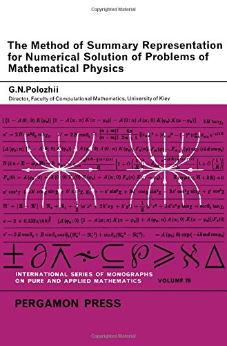 Book The Method of Summary Representation for Numerical Solution of Problems of Mathematical Physics free