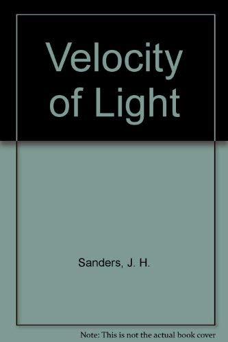 Book Velocity Of Light free