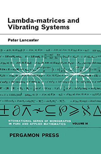Book Lambda-Matrices and Vibrating Systems (ISSN) free