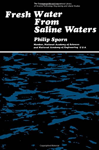 Book Fresh Water from Saline Waters free