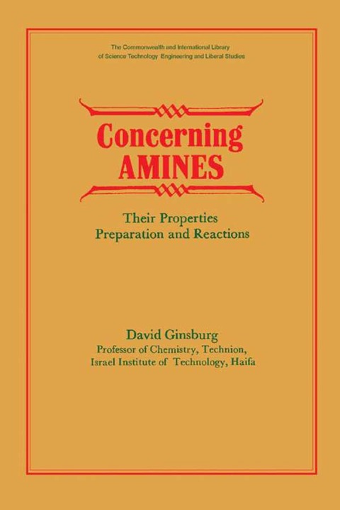 Book Concerning Amines free