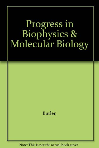 Book Progress In Biophysics & Molecular Biology free