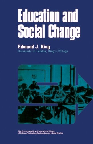 Book Education and Social Change: The Commonwealth and International Library: Education and Educational Research Division free